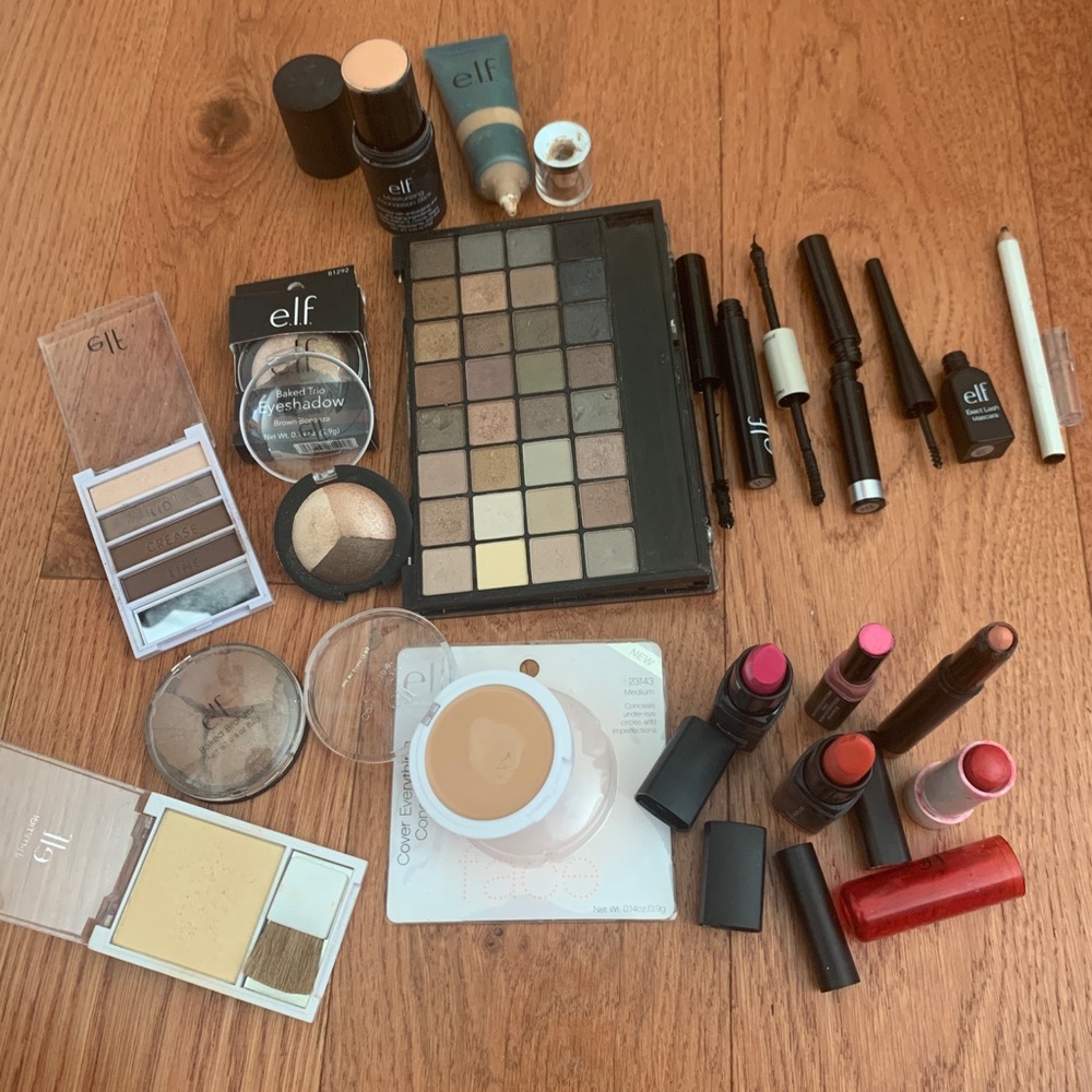 18 ELF COSMETICS MAKEUP APPROX $90 VALUE